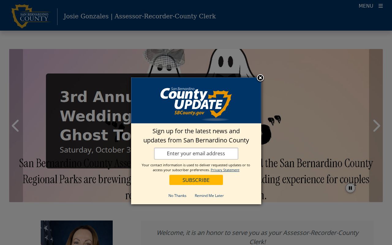 Rancho Cucamonga residents directory county records portal